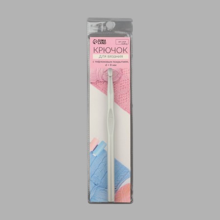 Knitting hook, with Teflon coating, d = 8 mm, 15 cm-4