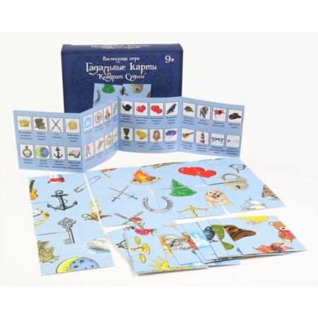 Board card game "Gadal cards. Square of fate ", 25 elements-1