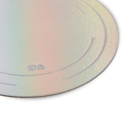 The substrate is reinforced, 30 cm, silver-pearl, 3.2 mm-3