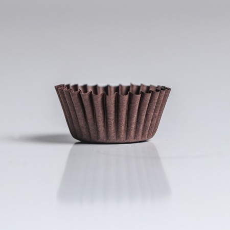Brown tartlet 2.5 x 1.75 cm-1
