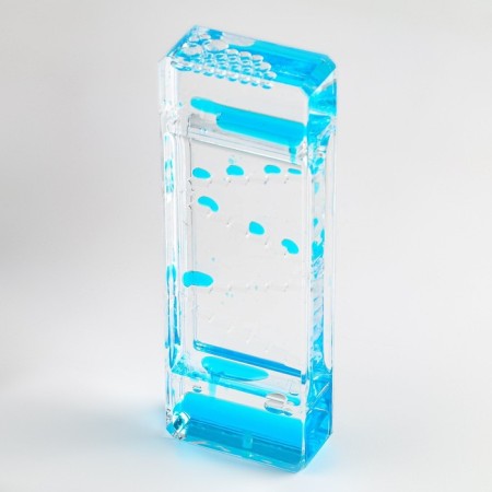 Gel watches, anti -stress, 16.5 x 5.8 cm, blue