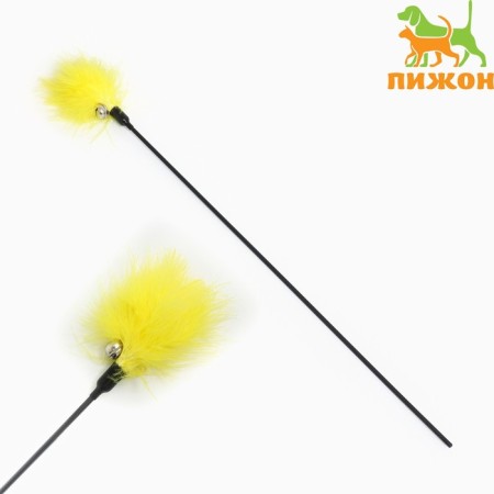 Pushwood teaser with a bell "firefly", yellow