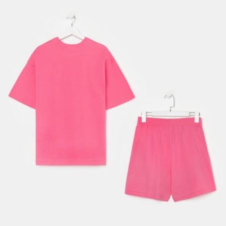 Female pajamas (T -shirt and shorts) KAFTAN BASIC p. 40-42, pink-12