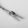 Handle for the bag "Refteeled frame", metal, for a puncture, 13 × 9 cm, silver color