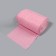 A set of disposable collars, in a roll, without a sticky layer, 8 × 40 cm, 100 pcs, pink color