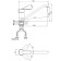 Kitchen mixer Rush Tenerife TE2835-26, single-leaf, with swiveling, chrome