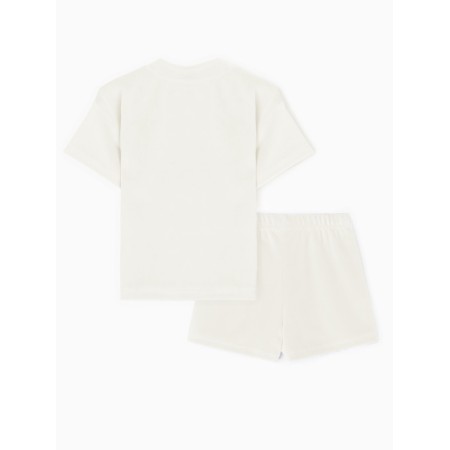 Costume (shorts and T -shirt) crumb I Plushy, p. 92-98 cm, milk-8