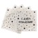 Single -layer paper napkins "Happy Birthday" stars, 24x24 cm, set of 50 pcs.