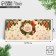 Money envelope “Happy New Year!”, An elegant wreath, 17.5 x 8 cm, New Year