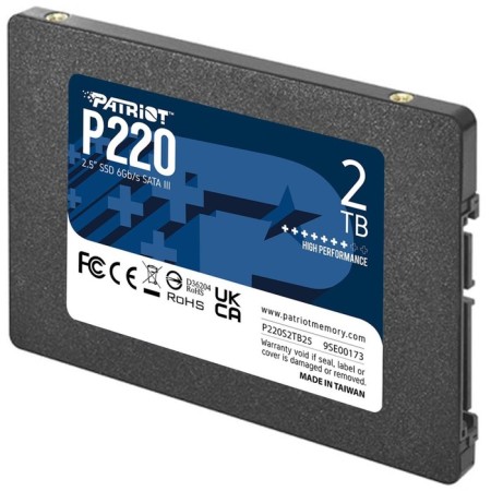 SSD Patriot Sata III 2TB P220S2TB25 P220 2.5 "-1