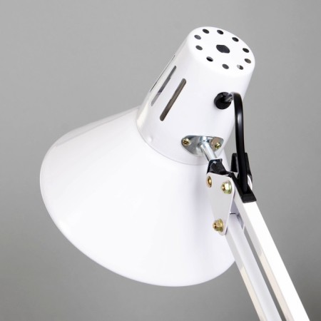 Lamp on the clamp 101 "Springs, white" E27 40W Risalux-5