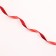 Plastic tape "metallic", 1.2cm x 45m, red