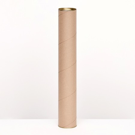 TUBUS 73x490 mm (470 mm inside height) cardboard, metal cover-3