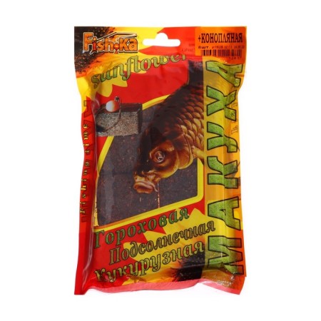 Makukha hemp and sunflower, pressed, 8 pcs.