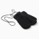 Baby mittens minku, black color, 18 cm