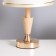 Table lamp "Vera" 1x40W E27 gold/brown 21x21x35cm