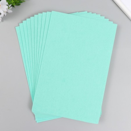 Fetr hard 2 mm "green jungle" set 10 sheets format A4-1