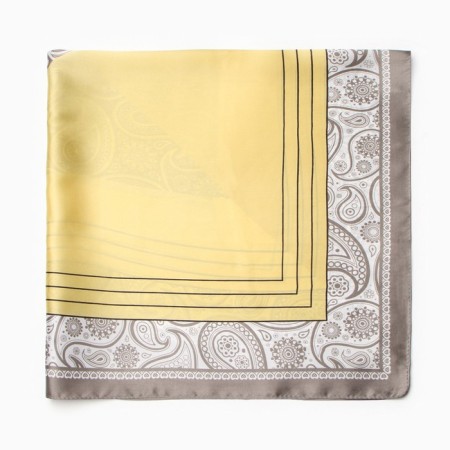 Women's scarf minku 70*70 cm, coffee-2
