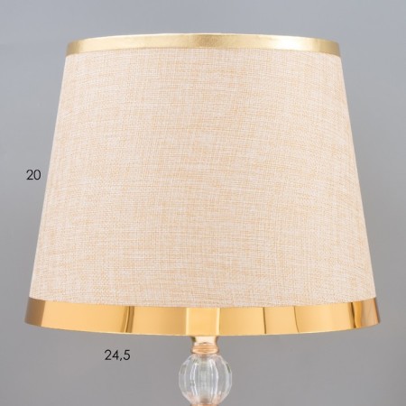 Table lamp "Leticia" E27 40W gold 25x25x47 cm Risalux-2