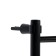 Electric towel Zein PE-05 "Victoria", 500x600 mm, 4 shift, dimmer, black