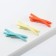 Fit and hair clips (3 pcs.) "Fox", set