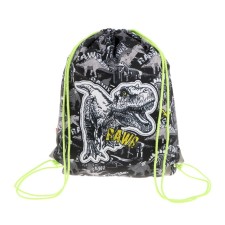 A bag for shoes 440 x 365 mm, Erich Krause, 300D density, with a reflective strip, Dinosaur Park