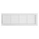 Radiator grate "Cosmetic" L1337, 130 x 370 mm, white