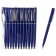 Switching turning handle Calligrata, 1.0mm, under the logo, a blue matte case with a silver insert, blue rod