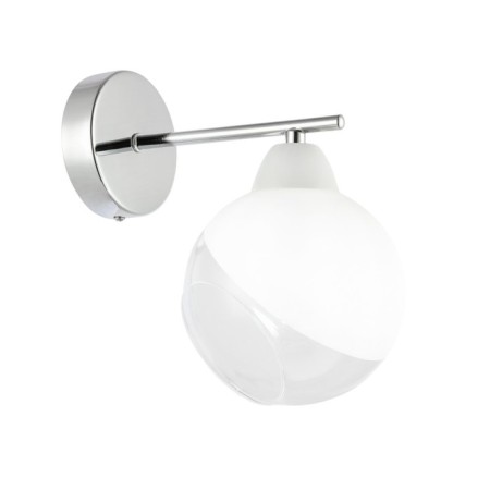 Wall lamp EVOLUCE. Sle102701-01. Giorte. 1x40 W, E14, 14x22.5 cm, chromium color