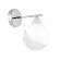 Wall lamp EVOLUCE. Sle102701-01. Giorte. 1x40 W, E14, 14x22.5 cm, chromium color