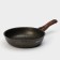 Granit Ultra Black-Gold pan, D = 24 cm, anti-stick coating, glass cover, removable handle