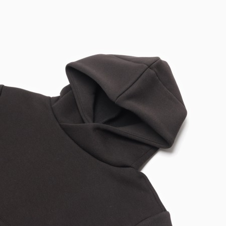 Kit for children (sweatshirt, trousers), I was launched, black color, height 128 cm-1
