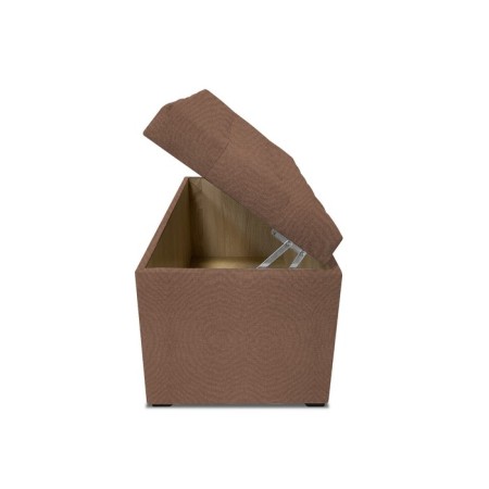 Puff with a lid and weighting, 800 × 400 × 420 mm, Bahama mitch, Hazel color-5
