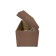 Puff with a lid and weighting, 800 × 400 × 420 mm, Bahama mitch, Hazel color