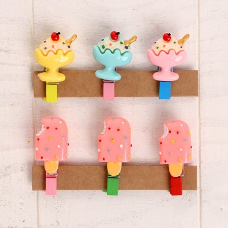 Set for photos and decor "Ice Cream" 12 pcs.-1