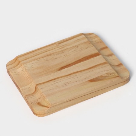 Cast iron pan “Night”, 18.5 × 12.5 × 5.2 cm, on a wooden stand-5