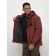 Sports male jacket, size 48, burgundy color
