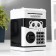 Piggy bank Plastic for coins and bills "Safe - Panda" Code lock, sound 3aa 19x13x12 cm