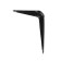 Bracket, 100x75x0.8 mm, black