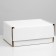 The box is self -assembly, white, 22 x 16.5 x 10 cm, set 5 pcs.