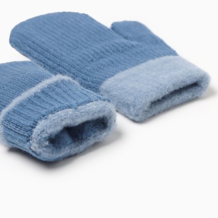 Baby mittens Minaku, col. Blue, 20 cm-4