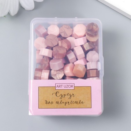 Surgut in granules in the box "octahedral" pink evening 30 g 2.4x5x7 cm7 cm-2