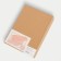 Mirror desktop "oval", mirror surface 12 × 17 cm, beige color
