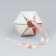 Carriage - hexagon for flowers "For you!", White 15 x 35 x 15 cm