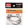 Offset hooks Kujira Spinning 570, BN color, No. 3/0, 5 pcs.