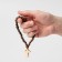 Parsing wooden "Orthodox" 32 beads with a large cross, brown color