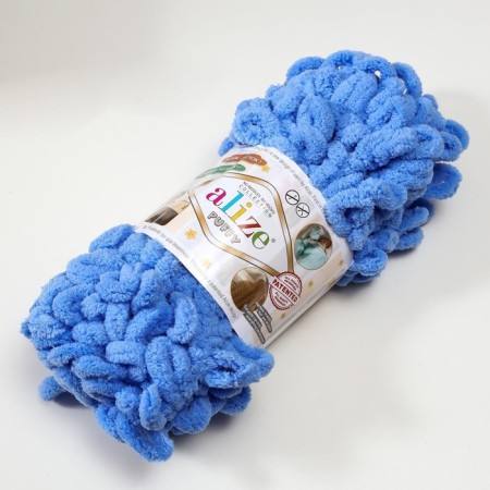 Yarn "Puffy" 100 % microopoliester 9m/100g (289 T. Humher)-1