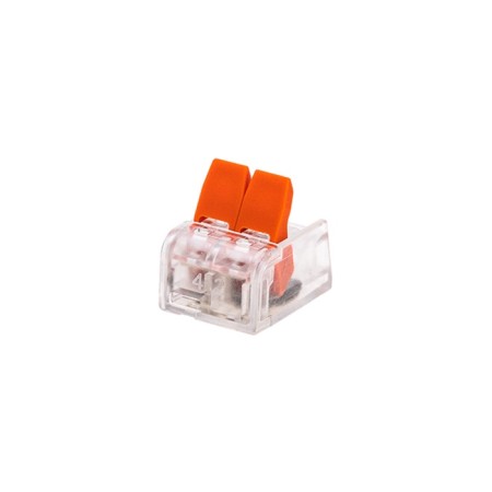Universal compact terminal of QMS 221-412, 2-wire up to 4.0 mm² (blister 5 pcs./Union) Rexant 108-2