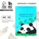Smart notebook for Panda Finance planning, A6, 68 sheets format.