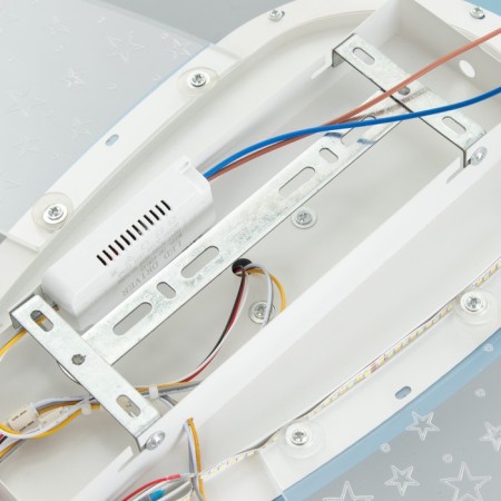 Lumber Aircraft LED 30W blue 58x58x8 cm Bayerlux-9